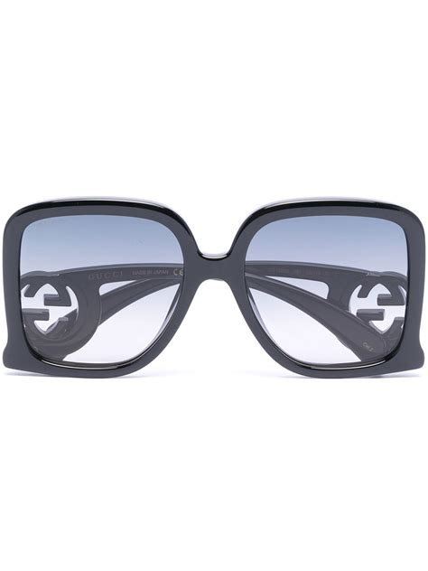 gucci chaise-lounge oversized sunglasses|authentic gucci oversized sunglasses.